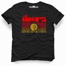 Tshirthane The Doors Riders On The Storm Siyah Erkek T-shirt