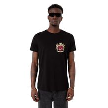 Tshirthane Türk Kurt Milli Arma Siyah Erkek T-shirt