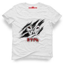 Tshirthane Türk Kurt Pençesi Beyaz Erkek T-shirt