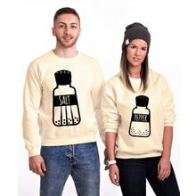 Tshirthane Tuz Biber 2'li Sevgili Sweatshirt