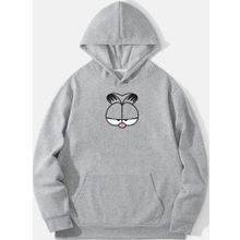 Tshirthane Unisex Garfield Baskılı Sweatshirt