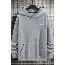 Tshirthane Unisex Saturn Baskılı Sweatshirt