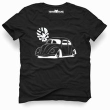 Tshirthane VW Volkswagen Beetle Siyah Erkek T-shirt