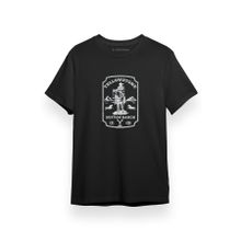 Tshirthane Yellowstone Dutton Ranch Framed Siyah Kısa Kol Erkek T-shirt