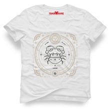 Tshirthane Yengeç Burcu Cancer Beyaz Erkek Tshirt