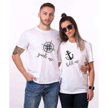 Tshirthane Yol Göster Beni Tut 2'li Sevgili T-shirt