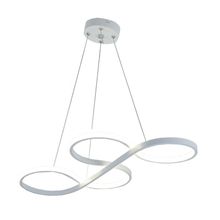 TT Aydınlatma TT025-BY Yılan Modeli Mat Beyaz Led Avize