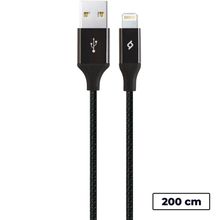 Ttec 2DK19S Siyah AlumiCable MFi iPhone Lisanslı Şarj Kablosu