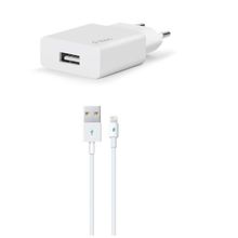 Ttec 2SCS20LMR Mor SmartCharger Seyahat Şarj Cihazı 2.1A+Lightning Kablo
