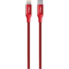 Ttec Alumicable Type-C Lightning Kırmızı 150 cm Hızlı Şarj Kablosu