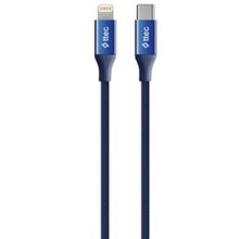 Ttec Alumicable Type-C Lightning Lacivert 150 cm Hızlı Şarj Kablosu