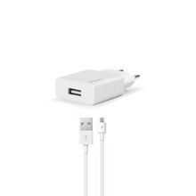 Ttec SmartCharger 10.5W Usb-A 1.2m Beyaz Seyahat Şarj Aleti ve Micro Usb Kablo