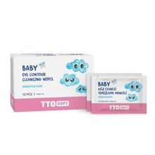 TTO Soft Baby 12 Adet Göz Çevresi Temizleme Mendili