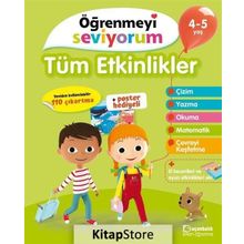 Tudem Yayınları 4-5 Yaş Öğrenmeyi Seviyorum Tüm Etkinlikler