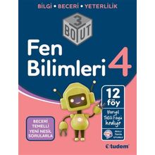 Tudem Yayınları - 4. Sınıf Fen Bilimleri 3 Boyut Yeni Nesil Sorularla