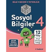 Tudem Yayınları - 4. Sınıf Sosyal Bilgiler 3 Boyut Yeni Nesil Sorularla