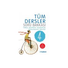 Tudem Yayınları 4. Sınıf Tüm Dersler Tekrar Testleri Soru Bankası