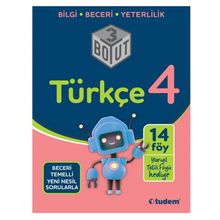 Tudem Yayınları 4. Sınıf Türkçe 3 Boyut Soru Bankası
