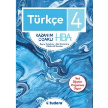 Tudem Yayınları 4.Sınıf Türkçe Kazanım Odaklı