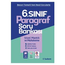 Tudem Yayınları 6. Sınıf Paragraf Soru Bankası