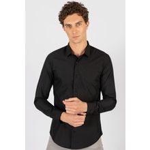 Tudors Slim Fit Dar Kesim Küçük Yaka Düz Erkek Gömlek