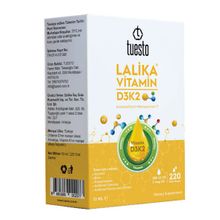 Tuesto Lalika Vitamin D3K2 Kolekalsiferol Menaquinon 10 ml Damla