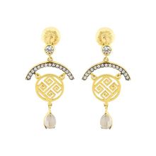 Tuğrul Altın T016145 Altın Küpe