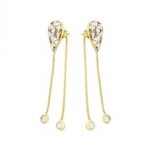 Tuğrul Altın T027785 Altın Küpe
