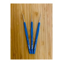 Tulip Silikon Saplı Oya, Dantel El İşleme ve Örgü Tığ Seti. 3'lü Set. No: 2,-5,-8