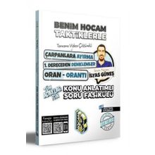 Tüm Adaylar İçin Taktiklerle Çarpanlara Ayırma Denklemler Oran Orantı Konu Anlatımlı Soru Fasikülü - Benim Hocam Yayınları