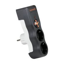Tunçmatik Powersurge 2'li 525 Joule Enerji Siyah Koruma Prizi