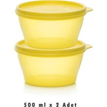 Tupperware 500 ml Sarı Saklama Kabı