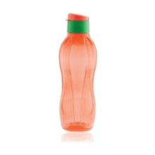 Tupperware 750 ml Yeşil-Turuncu Eko Şişe Suluk