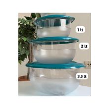 Tupperware Kristalin 3'lü 275 ml Saklama Kabı