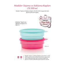 Tupperware Modüler 2x500 ml Saklama Kabı