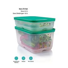 Tupperware Sera 2 Adet Buzdolabı Saklama Kabı