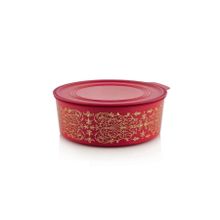 Tupperware Su Yuvarlak 1.5 lt Kırmızı Kurabiye Kutusu