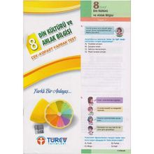 Türev Yayınları 8.Sınıf Din Kültürü Ve Ahlak Bilgisi Yaprak Test
