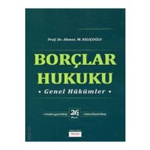 Turhan Kitabevi Borçlar Hukuku Genel Hükümler