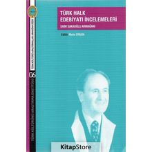 Türk Halk Edebiyatı İncelemeleri - Metin Ergun