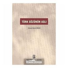 Türk Sözünün Aslı - Hüseyin Namık Orkun