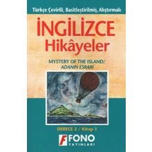 TÜRKÇE ÇEVİRİLİ, BASİTLEŞTİRİLMİŞ, ALIŞTIRMALI İNGİLİZCE HIKAYELER ADANIN ESRARI KITAP 1 / DERECE - KOMISYON