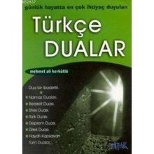 TÜRKÇE DUALAR - MEHMET ALI KERKÜTLÜ (ISBN:9789759736231)