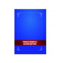 Türkçe Fihristi Kelime Defter- Karatay Yayınevi
