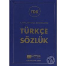 TÜRKÇE SÖZLÜK P. KAPAK
