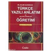 TÜRKÇE YAZILI ANLATIM VE ÖĞRETİMİ - MUSTAFA CEMİLOĞLU