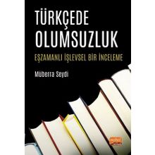 Türkçede Olumsuzluk Müberra Seydi