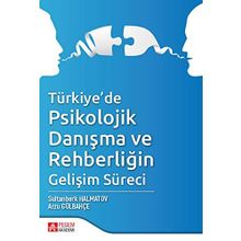 Türkiye de Psikolojik Danışma ve Rehberliğin Gelişim Süreci - Arzu Gülbahçe