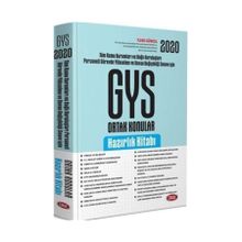 Türkiye Kamu Kurumları ve Bağlı Kuruluşları Personeli GYS ve Unvan Değişikliği Ortak Konular Hazırlık Kitabı - Data Yayınları