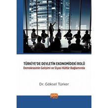 Türkiye'de Devletin Ekonomideki Rolü Nobel Bilimsel Eserler